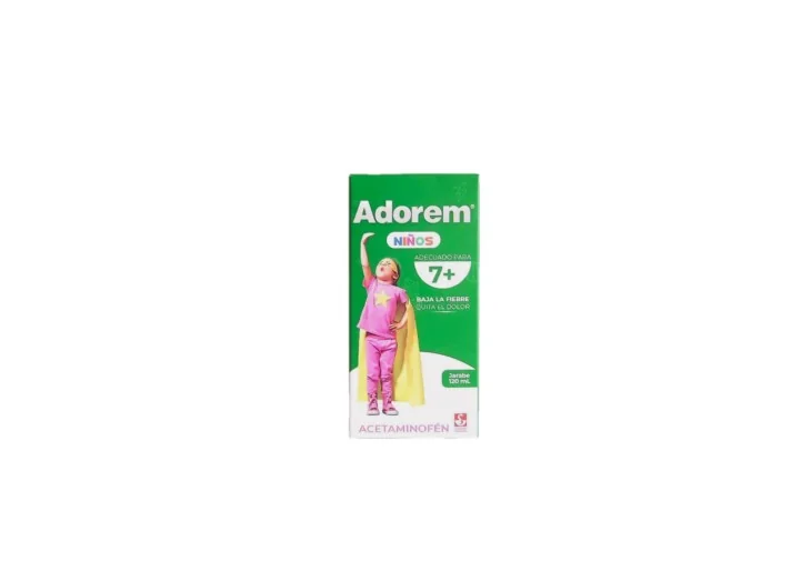 ADOREM 7+ 120 ML ACETAMINOFEN