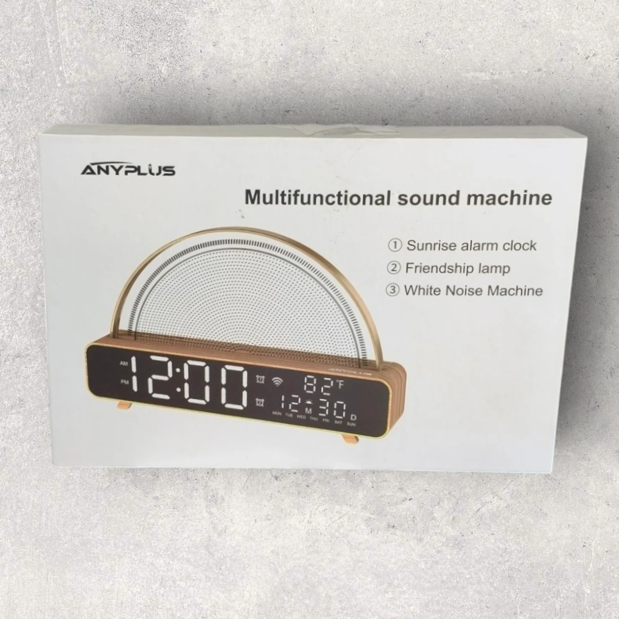 Reloj de mesa digital con Bocina
