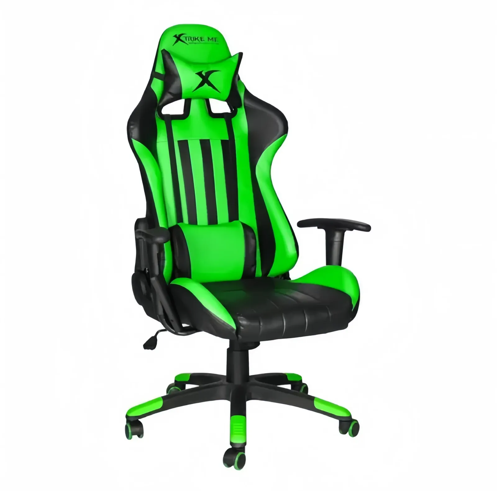 SILLA GAMING XTRIKE GC-905 BK NEGRO ALMOHADAS CABEZA Y ZONA LUMBAR ROTACION 360° RECINACION 180° CARGA MAX 135KG GARANTIA 12 MESES 2