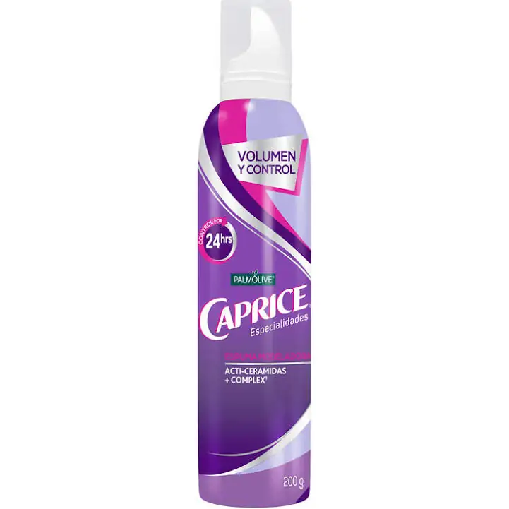 Espuma Modeladora Caprice Volumen y Control 