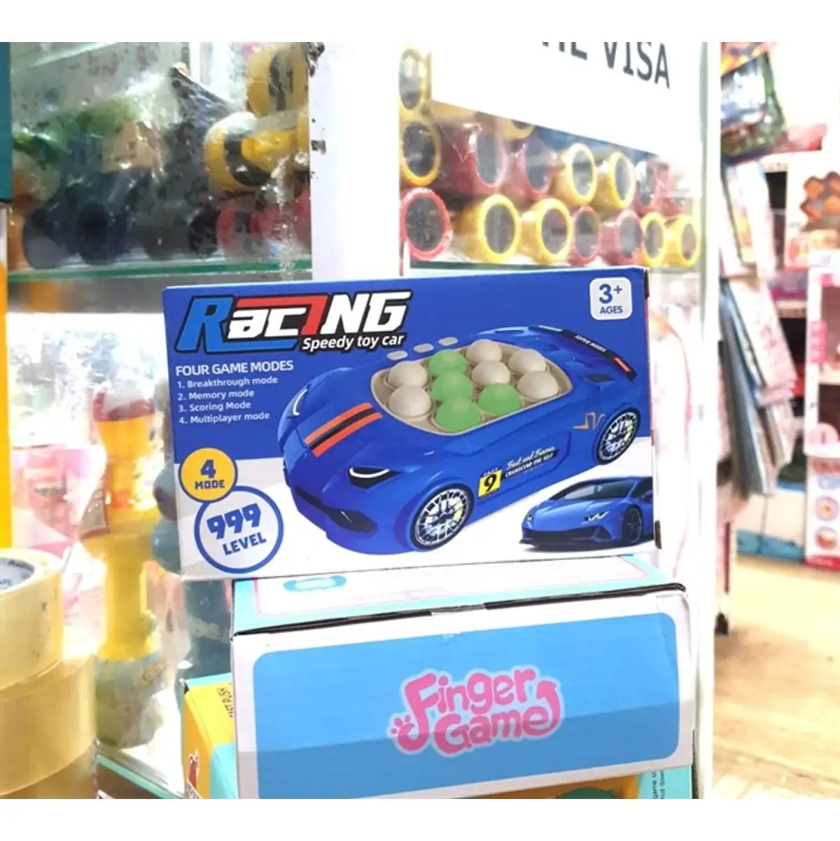  BRINQUEDO POP IT ELETRÔNICO CARRO RACING  2
