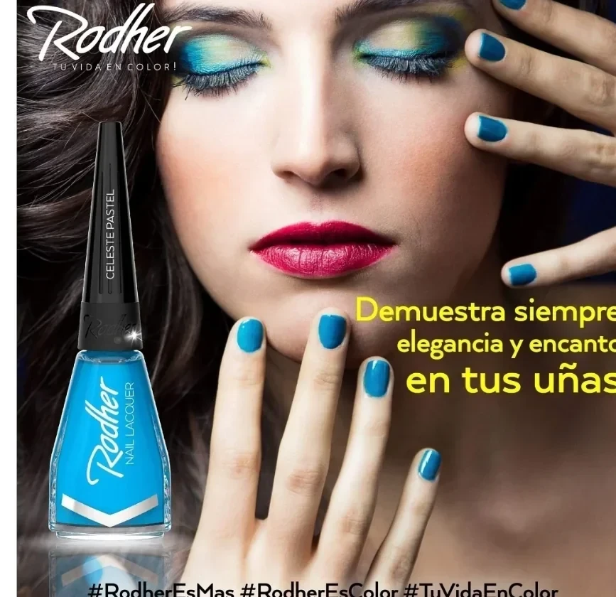 rodher 031 celeste pastel esmalte 