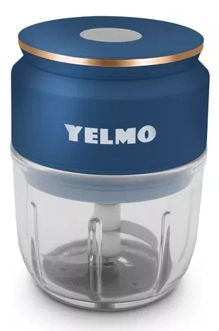Yelmo Picadora 30w 300ml Color Azul/Dorado
