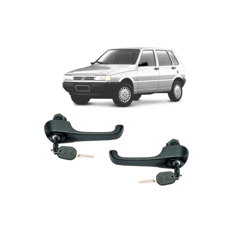 Manija externa Fiat UNO 1995-2004 con lave 608964 / 608957