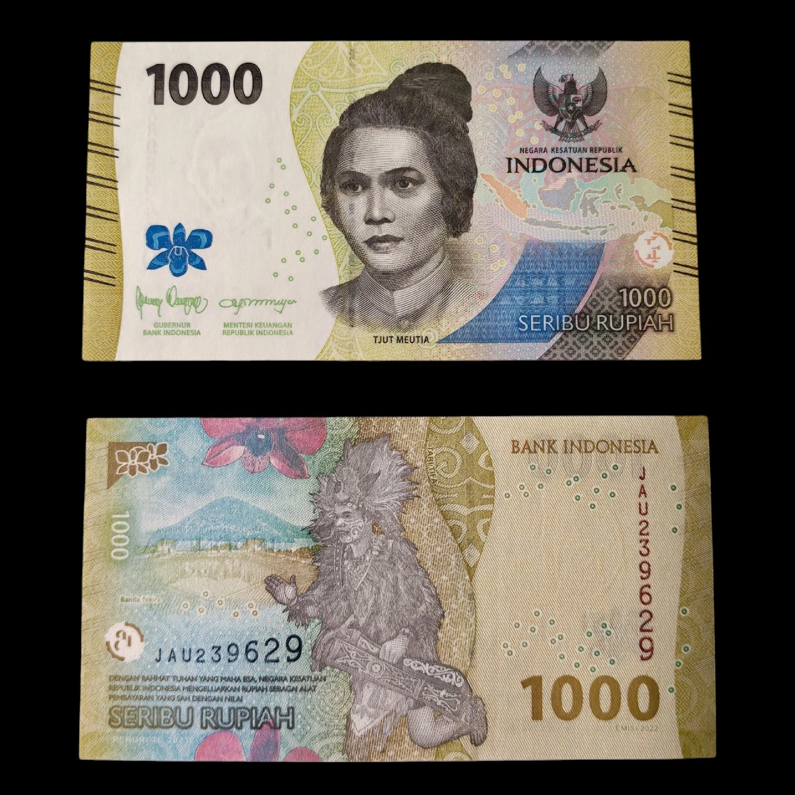 ° Indonesia 1000 rupias UNC