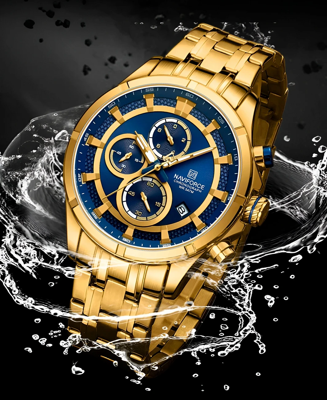 Reloj Naviforce Casual Nf8046 Crono Hombre 2