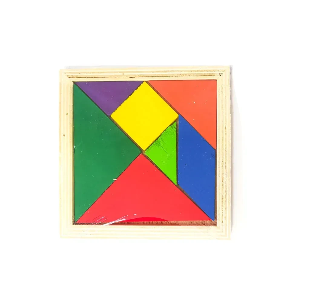 Tangram madera chico