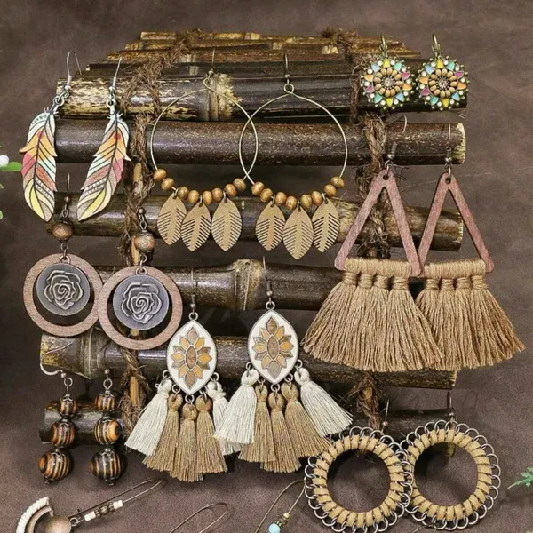 Pendientes estilo Bohemio