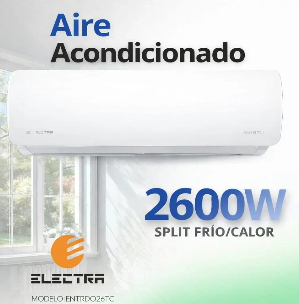 A.acc Electra 2600w frío/calor 