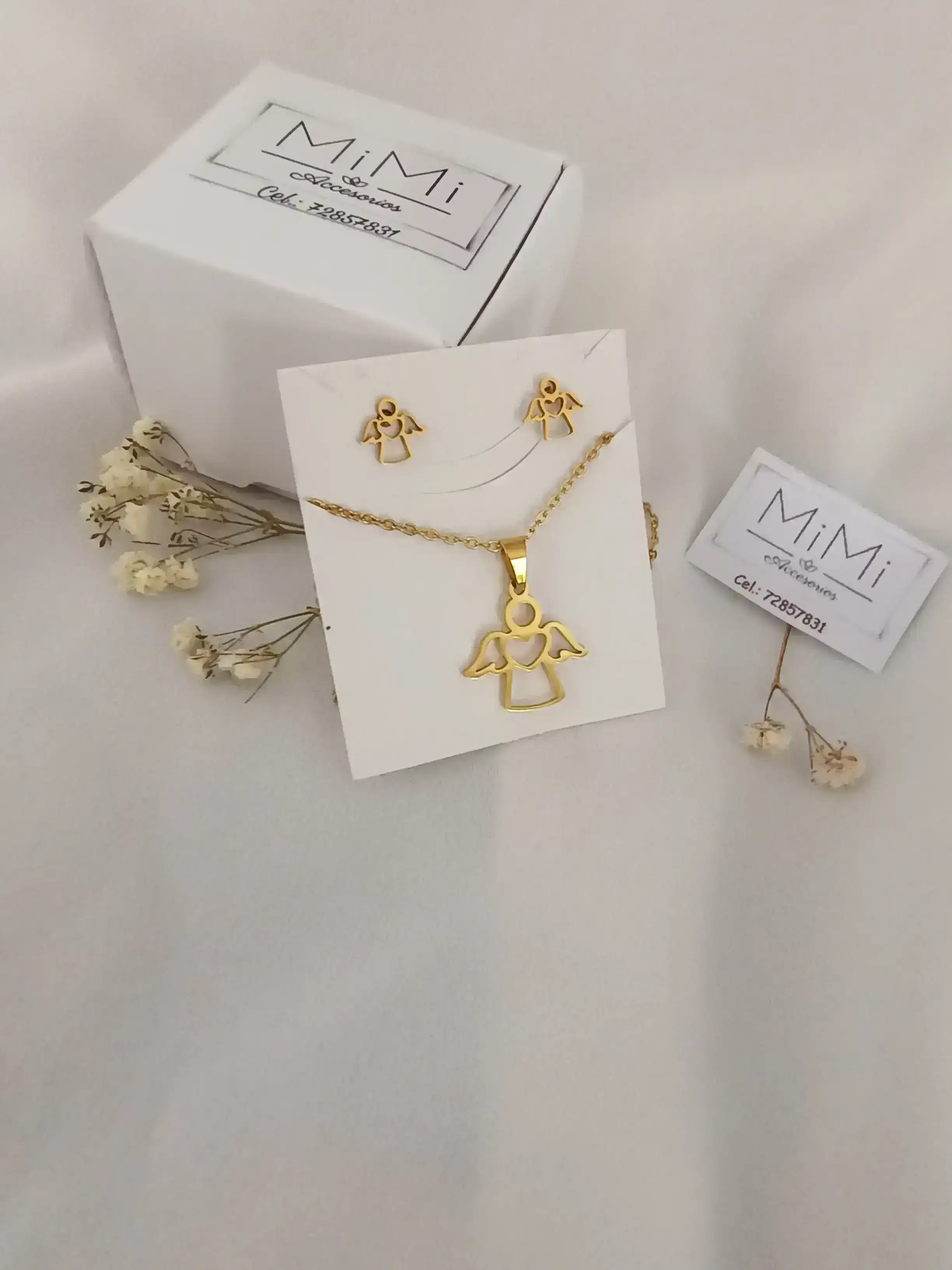 Juego de joyas en acero inoxidable 