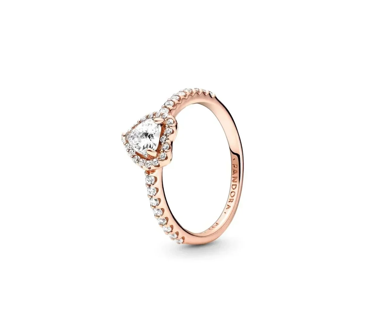 Anillo Relieve Rose Blanco 
