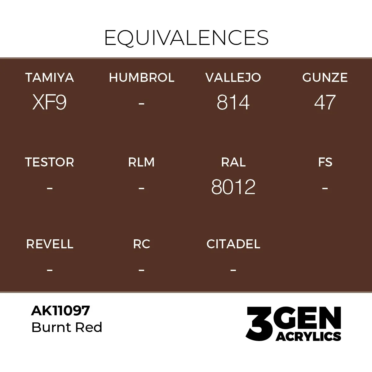 BURNT RED – STANDARD 2