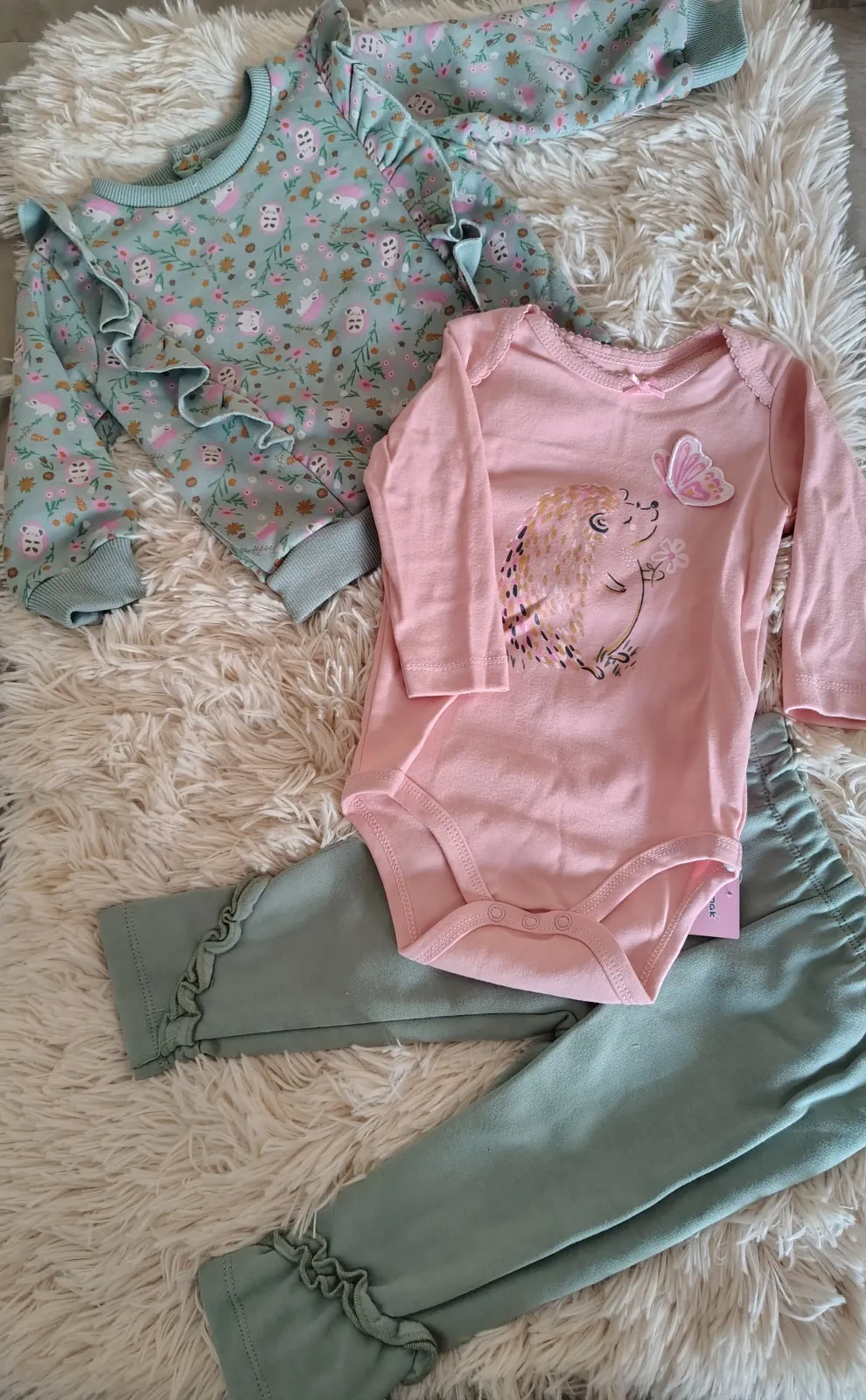 Conjunto afranelado 3 piezas