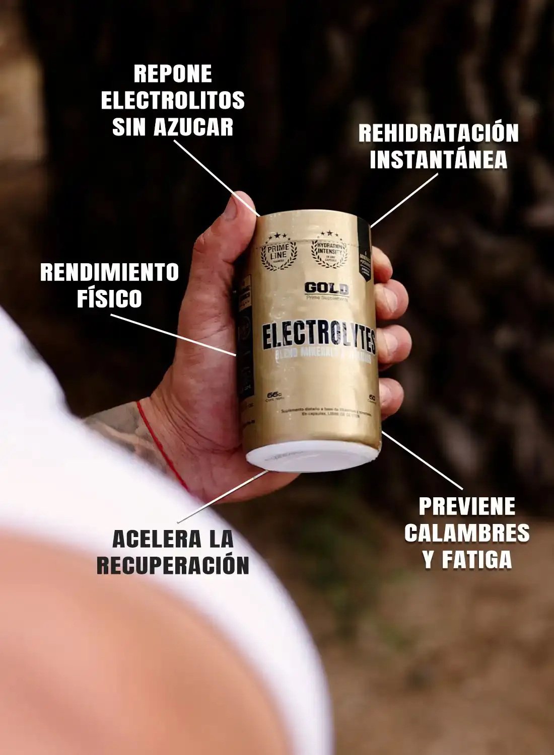 Electrolitos x 60caps GOLD 2
