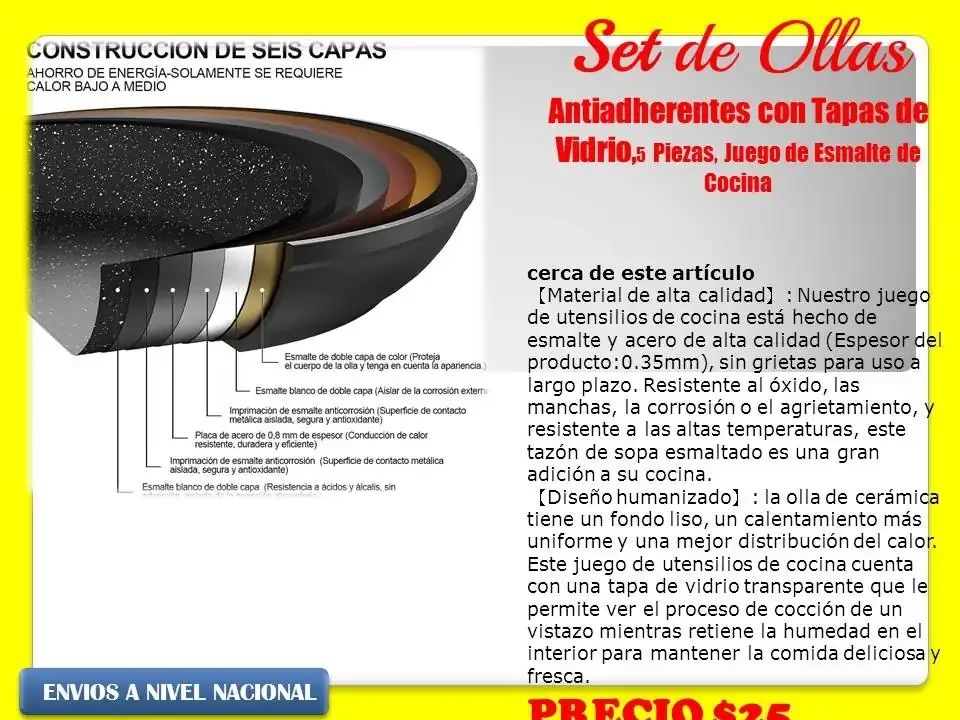 Set de ollas  2