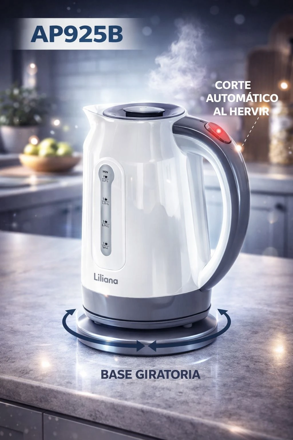PAVA ELECTRICA LILIANA BLANCA 1.7LTS 2000W