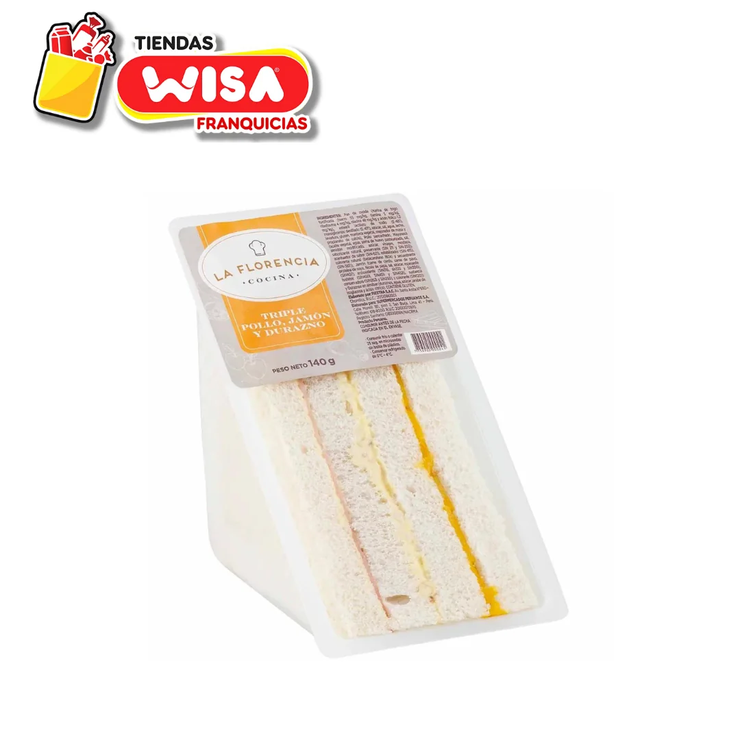 Triple de Jamón, Pollo y Queso
