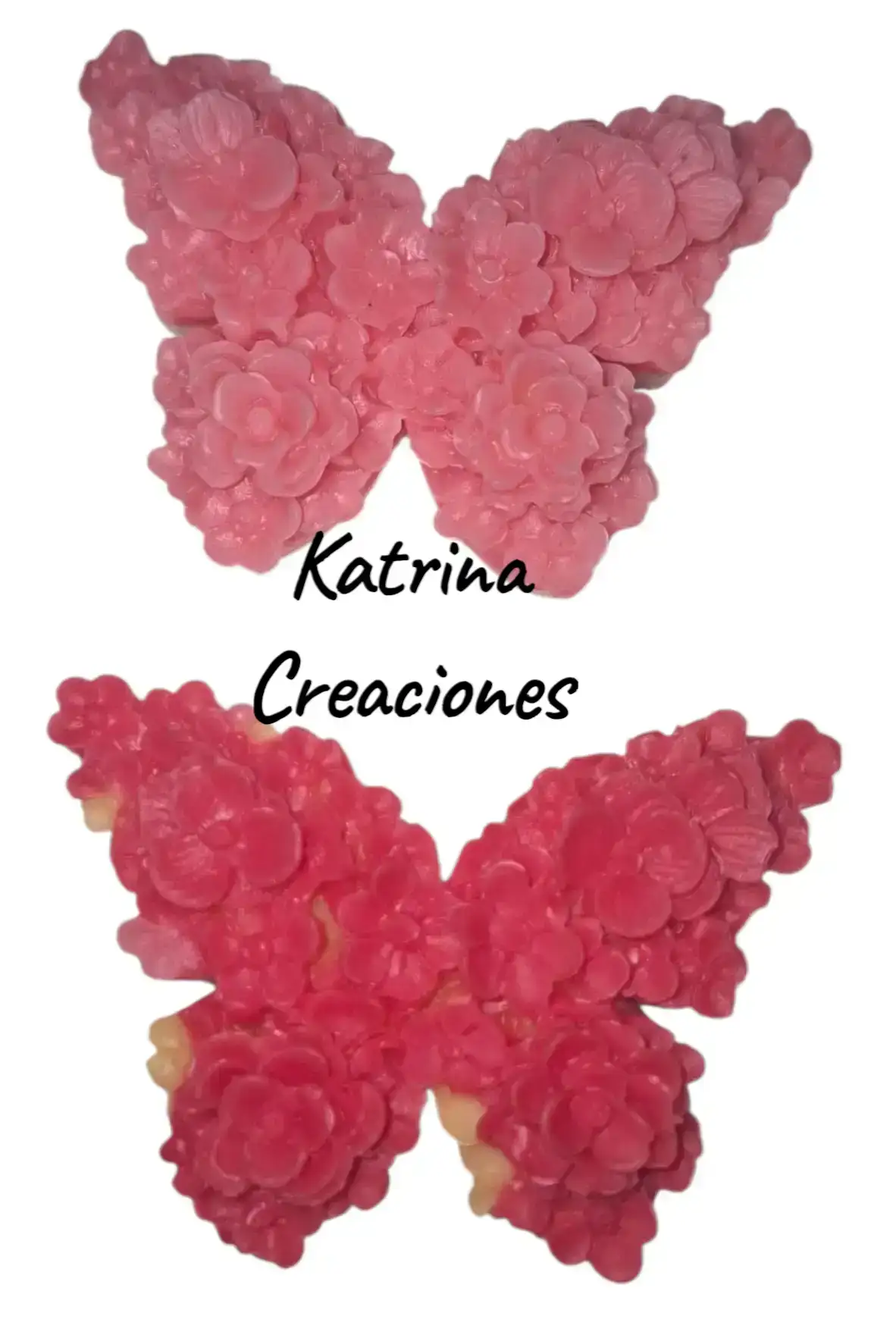 Kit por 20 mini mariposas vela de soja.