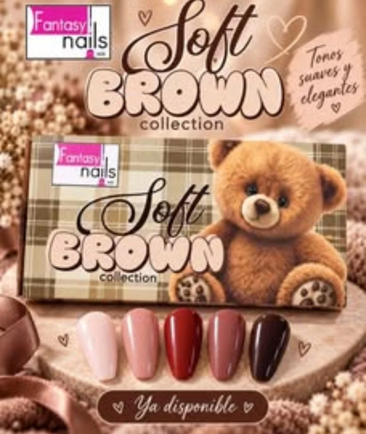 gamma soft Brownn 5 pzas