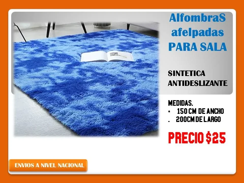 Alfombras afelpadas 