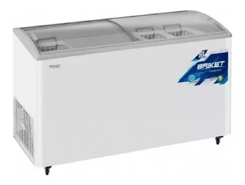 Freezer Briket 430Lts. Tvh-4500 Blanco T/Vidrio