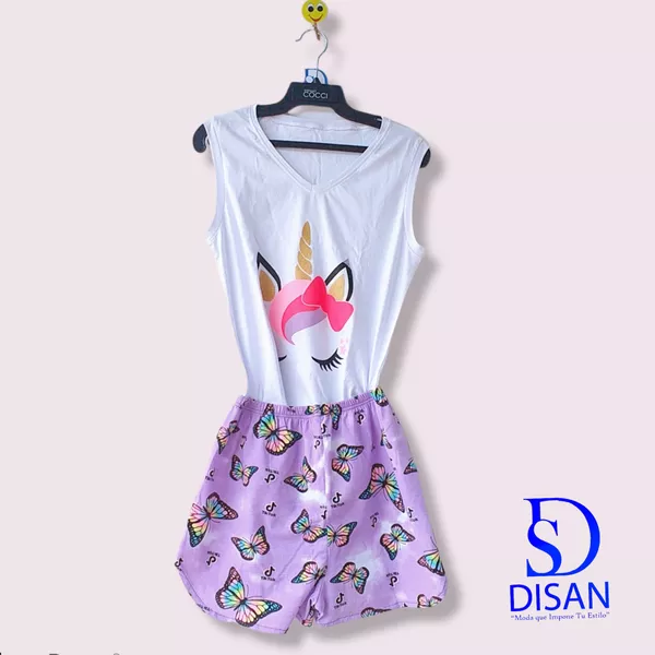 Conjunto Pijama Unicornio