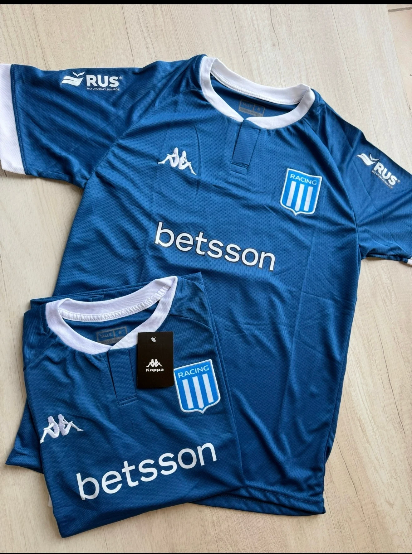 CAMISETAS RACING Y SAN LORENZO 
