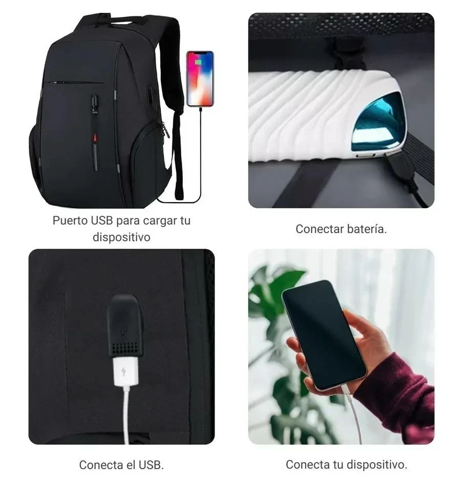 MOCHILA ANTIROBO PORTA NOTEBOOK 2100 4