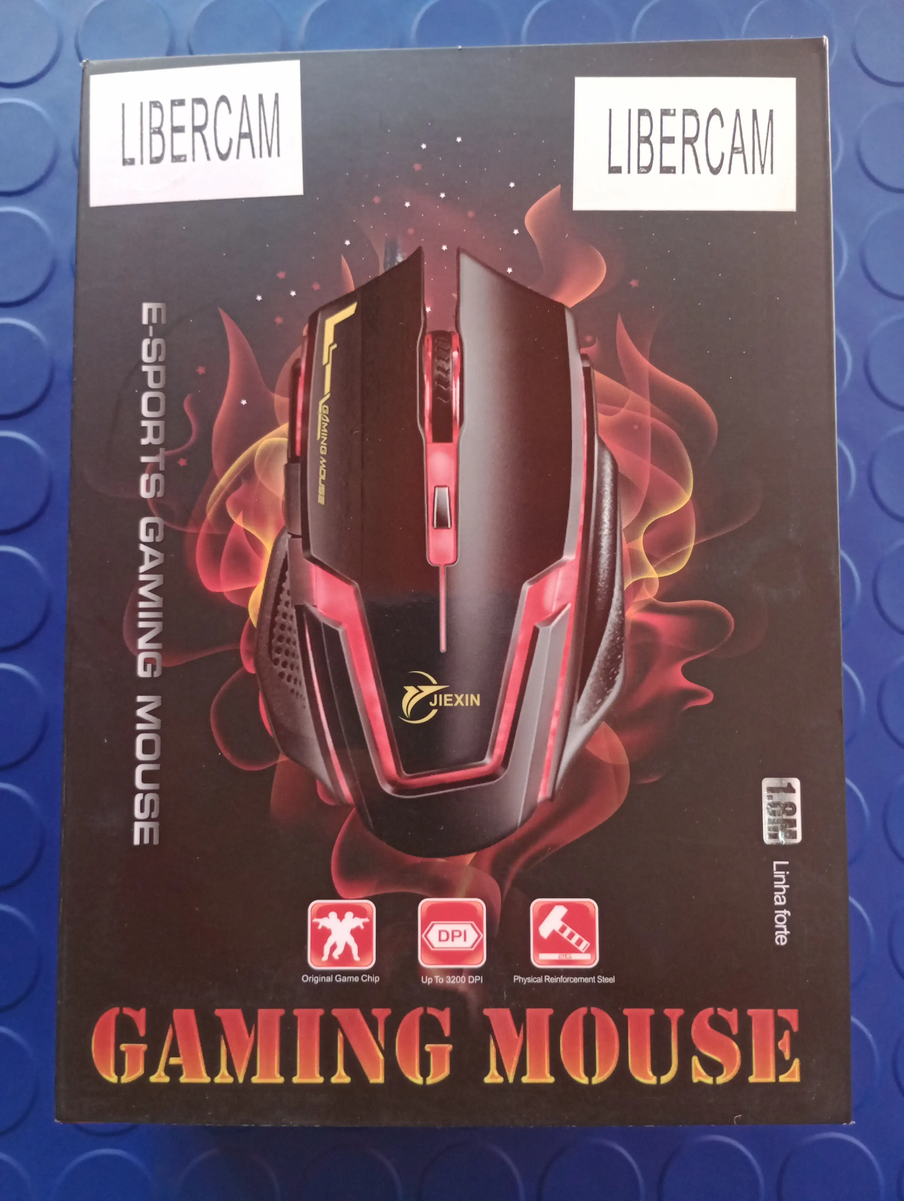 Mouse de juegos gamer optico usb dpi retroiluminado RMOU-03