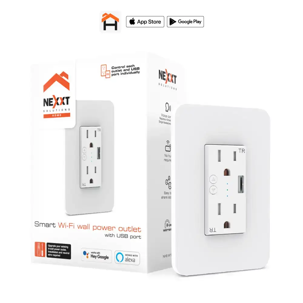 Tomacorriente de pared inteligente USB wifi 9965 2