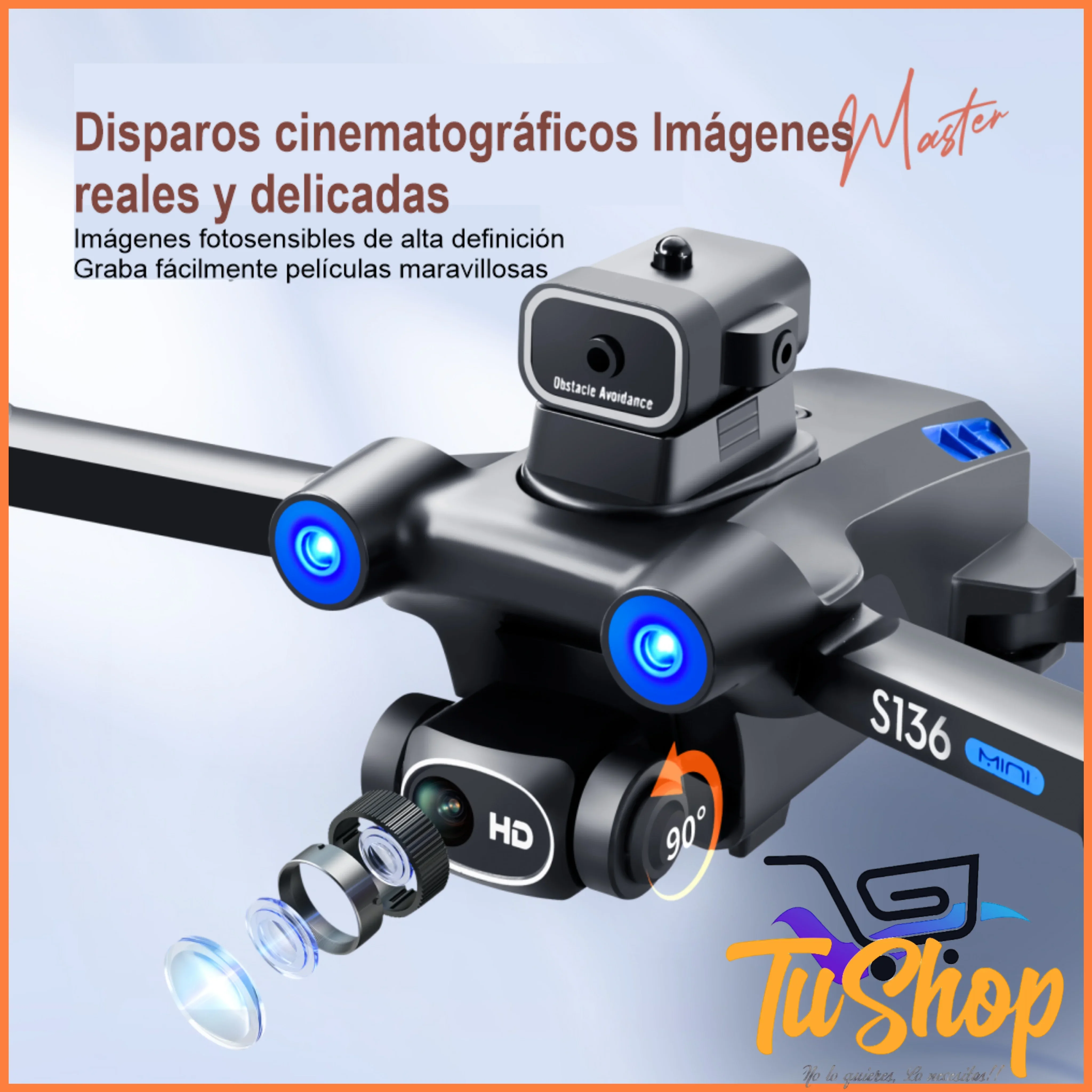 Drone GPS Profesional S136 Wifi 