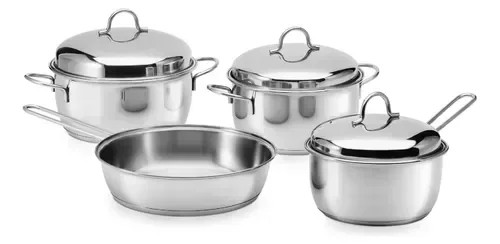 Set Batería Cocina Gamuza 4 Piezas 31082
