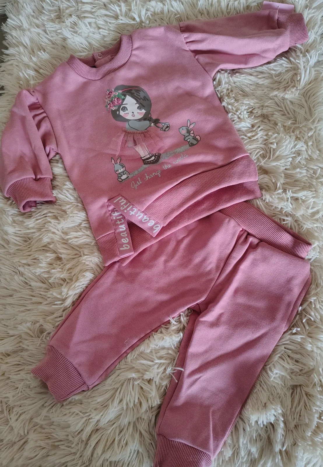 Conjunto afranelado 2 piezas 