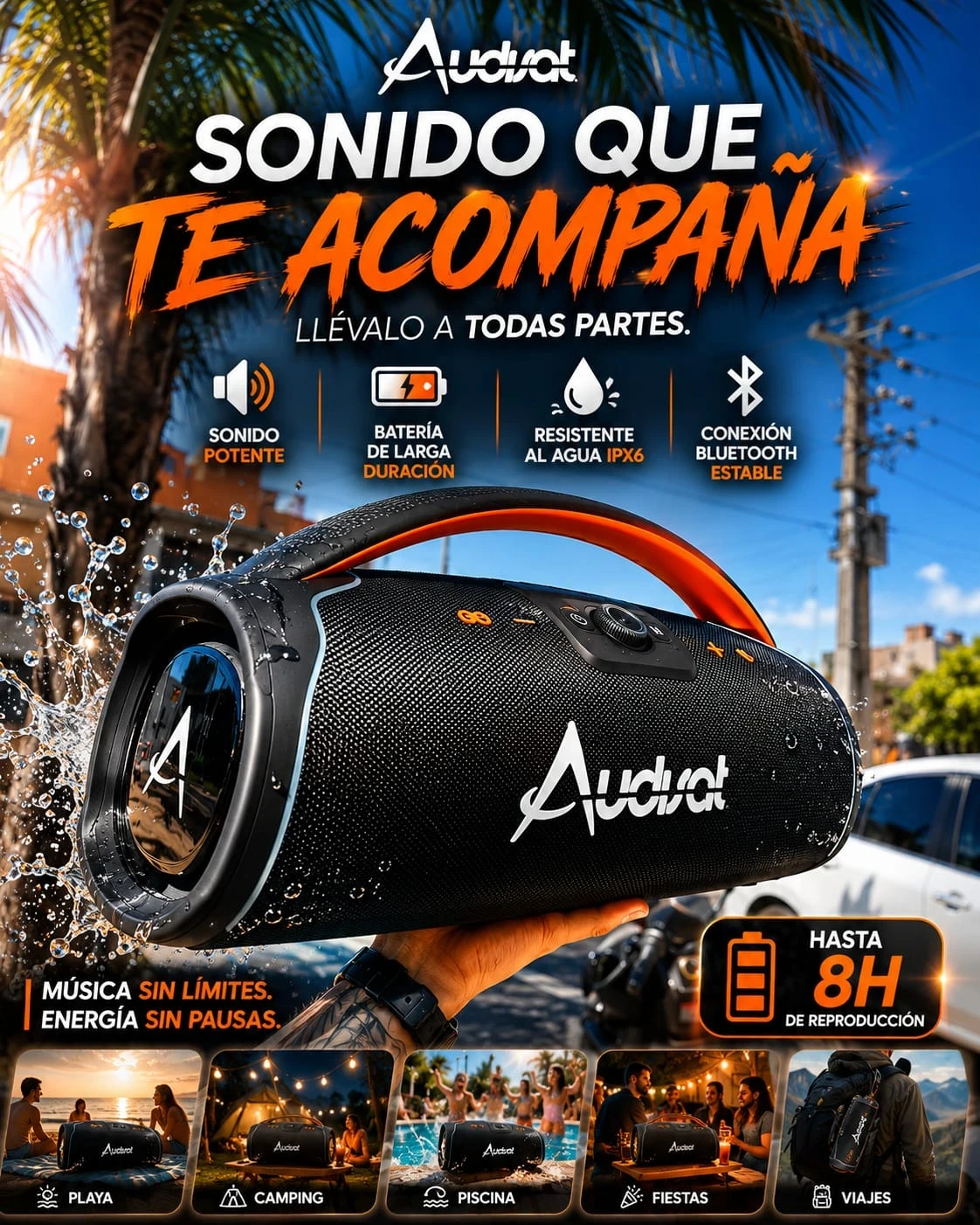 Parlante Audisat Xboom 300