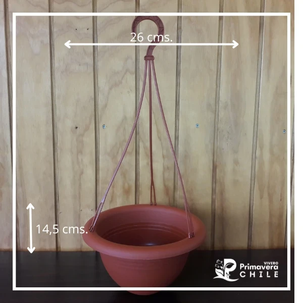 Maceta Colgante Terracota N26