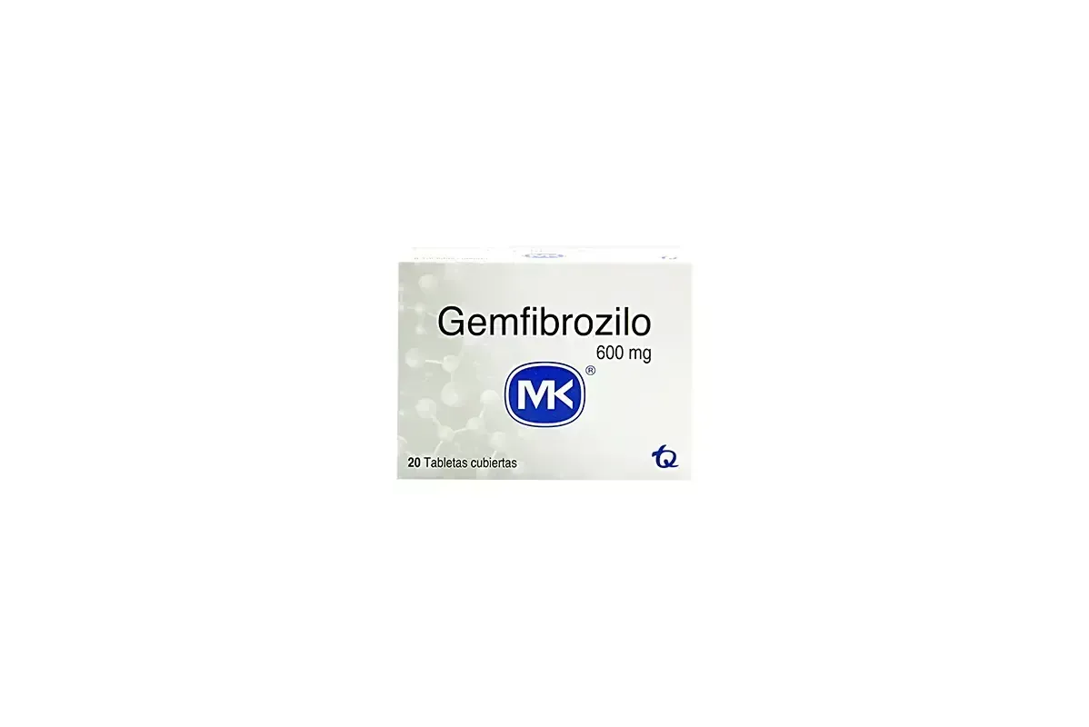 GEMFIBROZILO 600 X 20 TBL