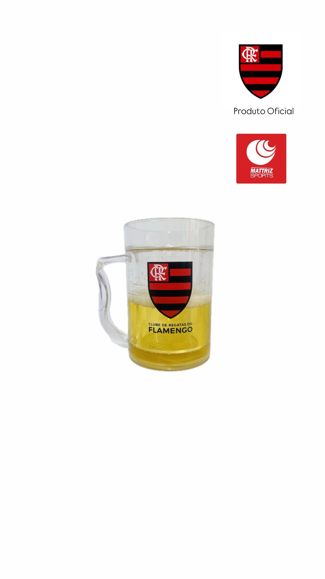 COPO CERVEJA FLAMENGO 200 ML
