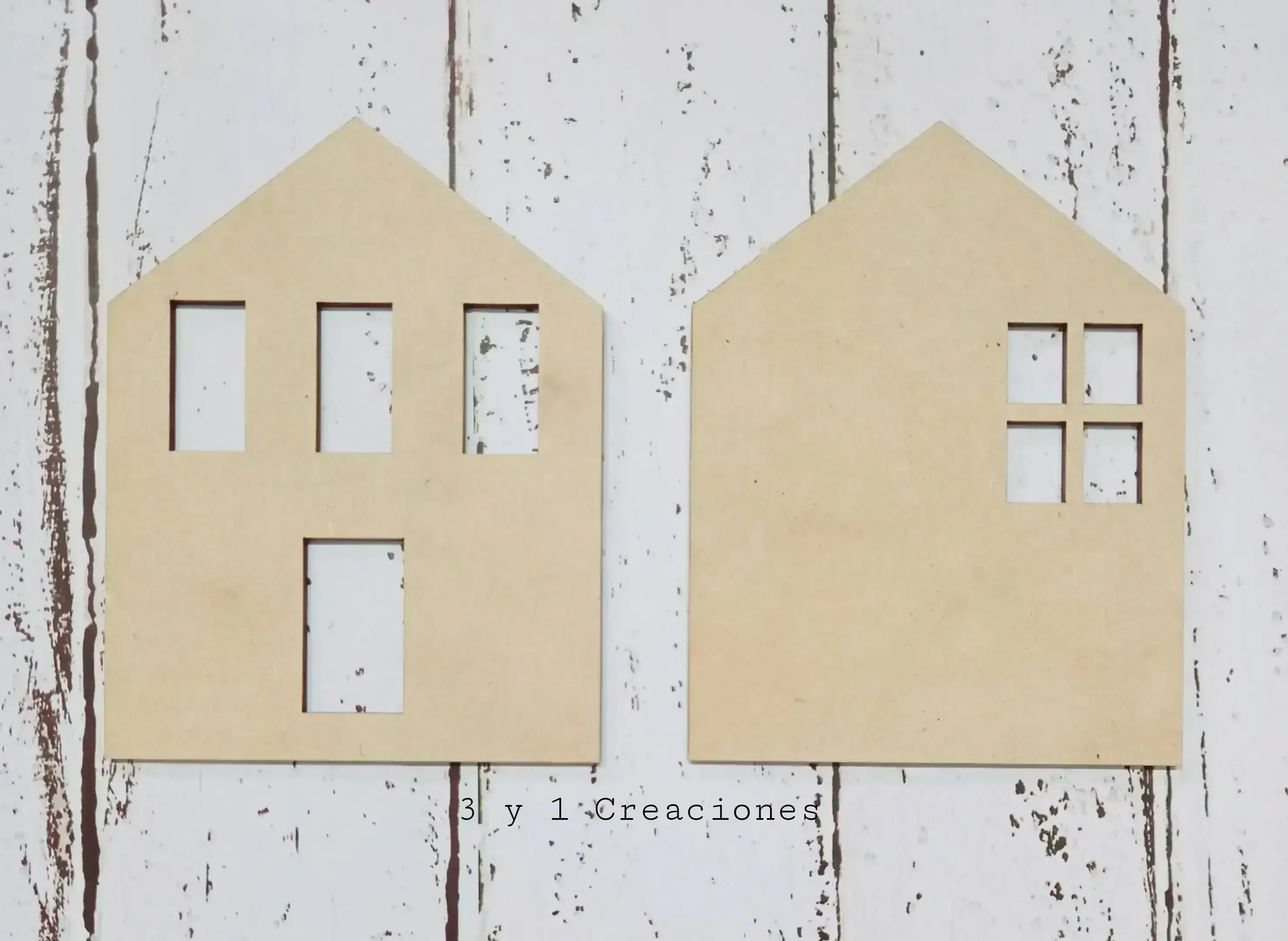 Figura Casita con Calado 4