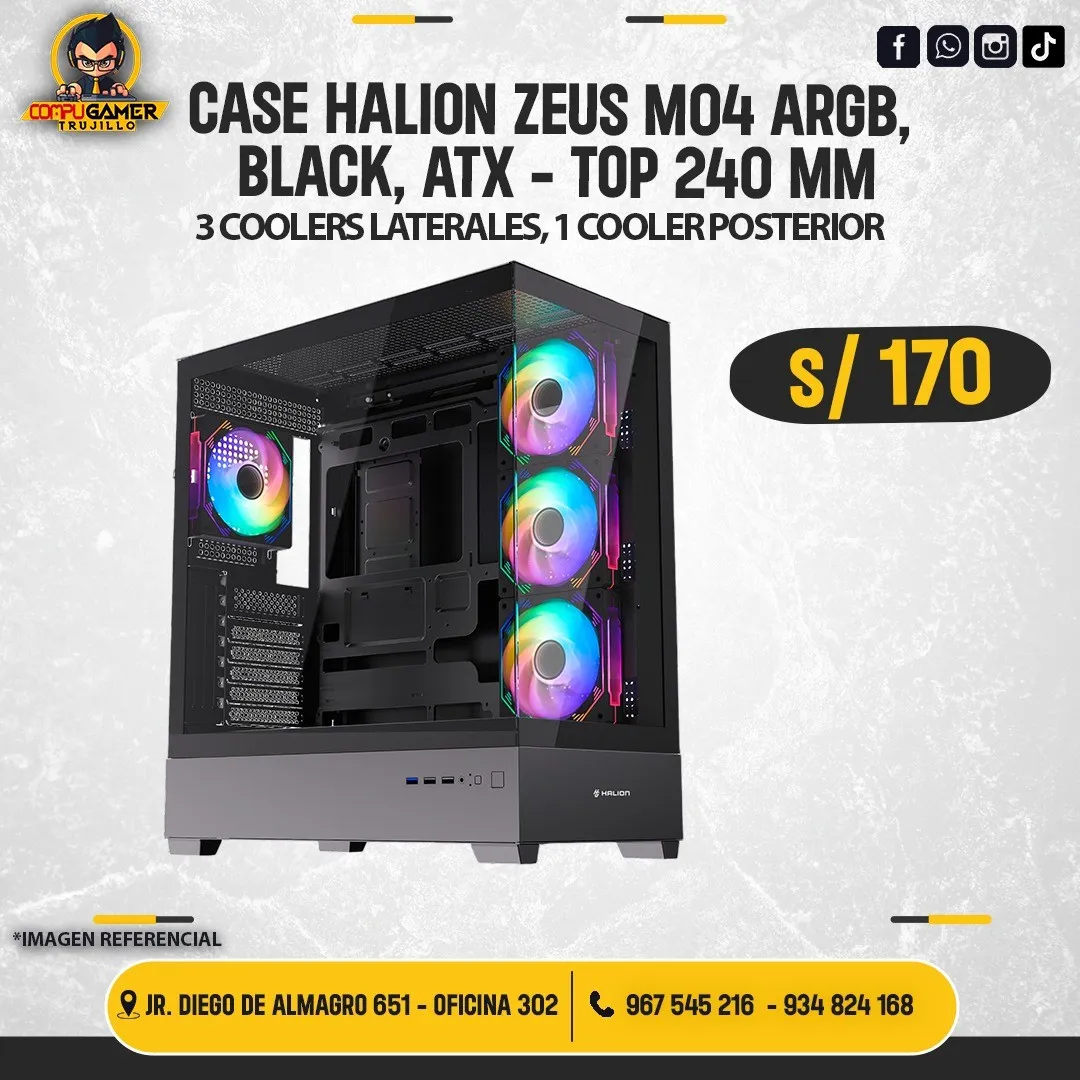 CASE HALION ZEUS M04 BLACK