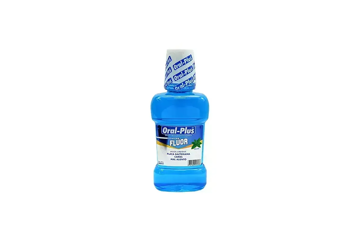 ENJUAGUE BUCAL FLUOR 300 ML ORAL PLUS
