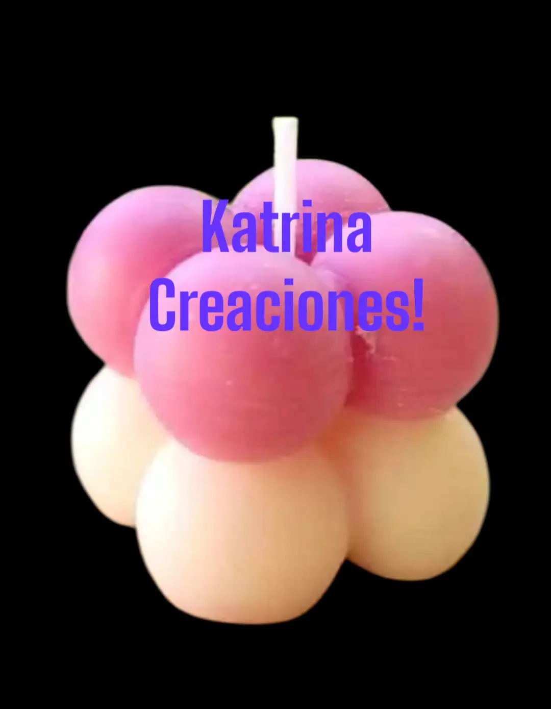 Souvenir mini vela buble ,con aroma y color. 2
