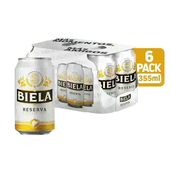 Biela LT 355ml sixpack 4%