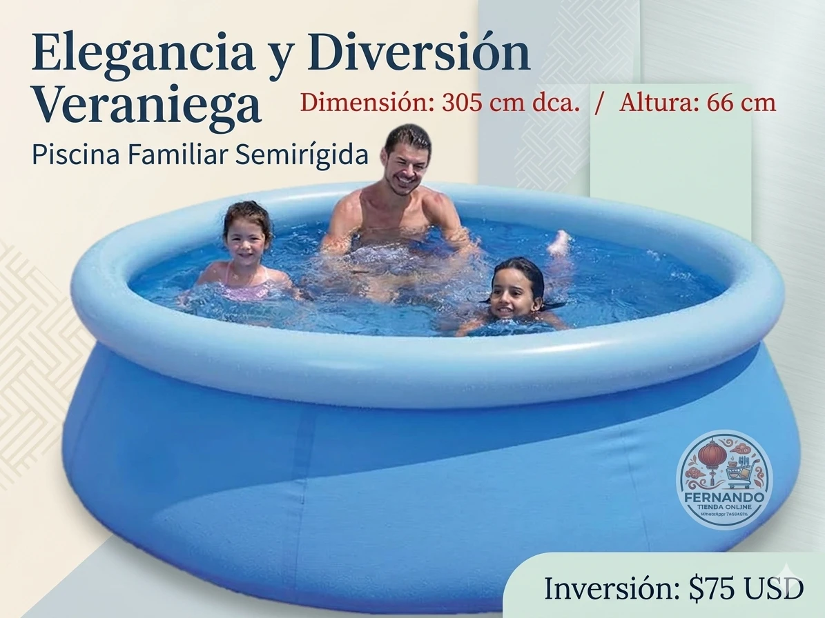 Piscina semi rigida  2