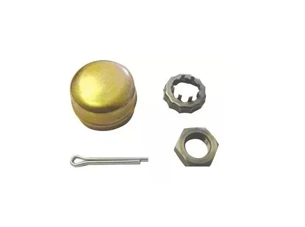  Kit Tapa Cubos Trasero Con Tuerca y Seguro   VW Gol - Parati - Saveiro - Voyage - Santana  / 690488