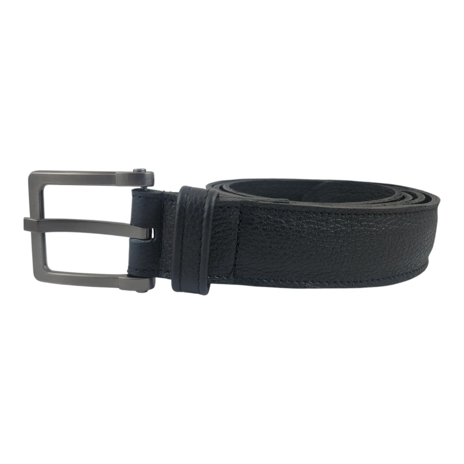 Faja ejecutiva negra cuero croshkid  4