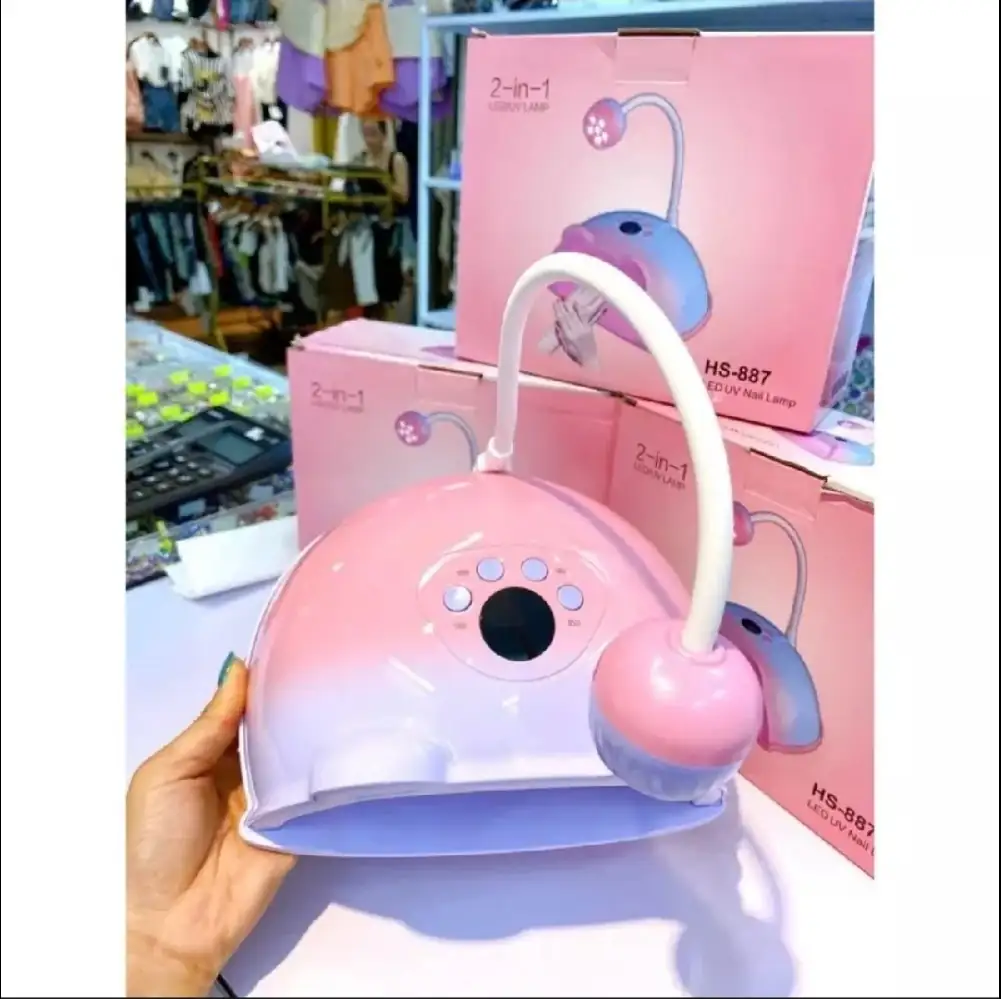 LÁMPARA DE UÑAS UV 2 EN 1 HS-887 3