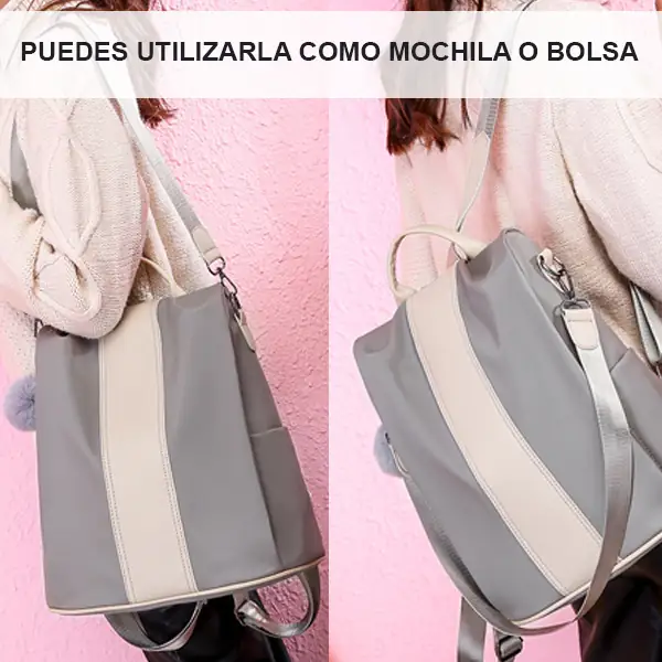 BLACK MAMUT Mochila Antirrobo, bolso casual mujer  2