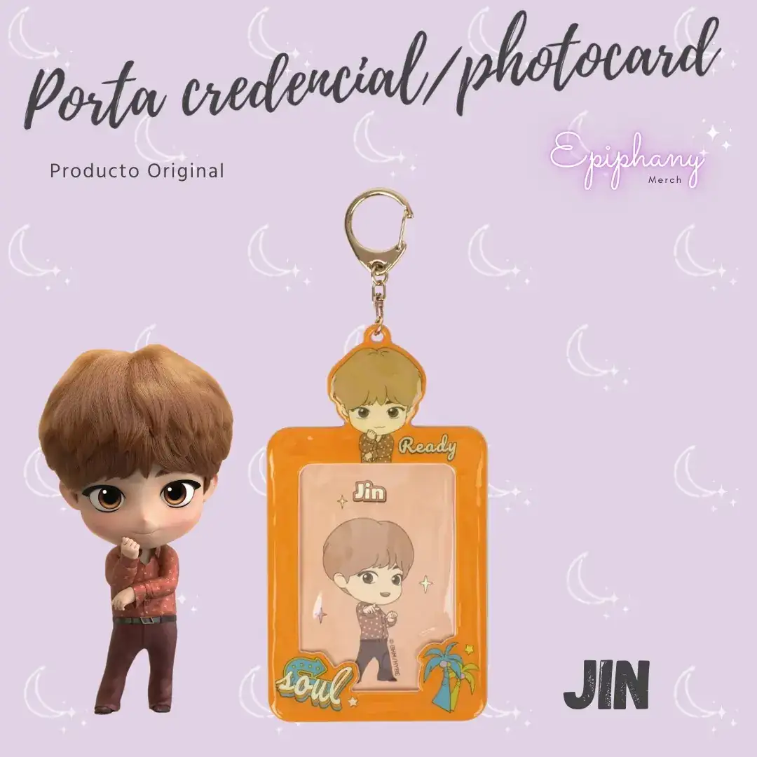 Jin Porta credencial o photocard 