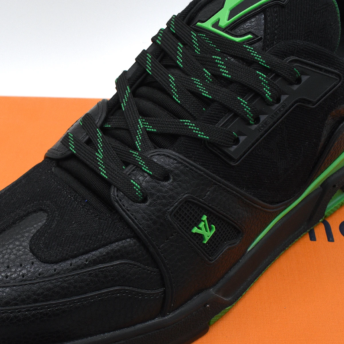 LV Trainer Negro / Verde 4