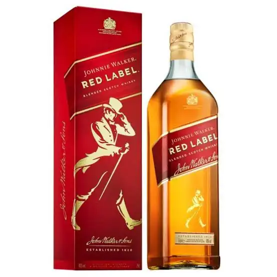 Whisky JOHNNIE WALKER Red Label Botella 750ml